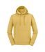 Mens Authentic Hoodie Mustard Russell-1