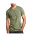 T-Shirt vert homme dccomics batman-1
