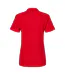 Womens/ladies Pique Soft Touch Polo Shirt Cherry Red Gildan-2