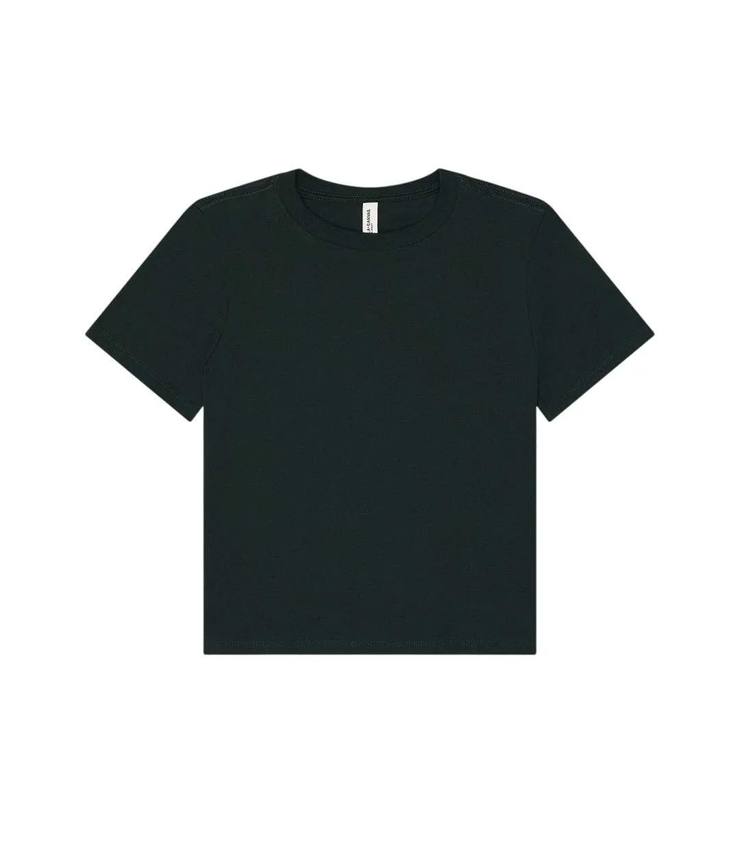 T-shirt Femme Vert Sombre Bella + Canvas-1
