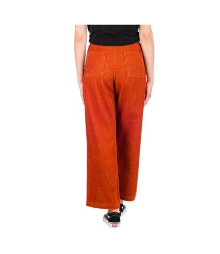 Pantalon rouille en velours côtelé femme vans cordage - 30