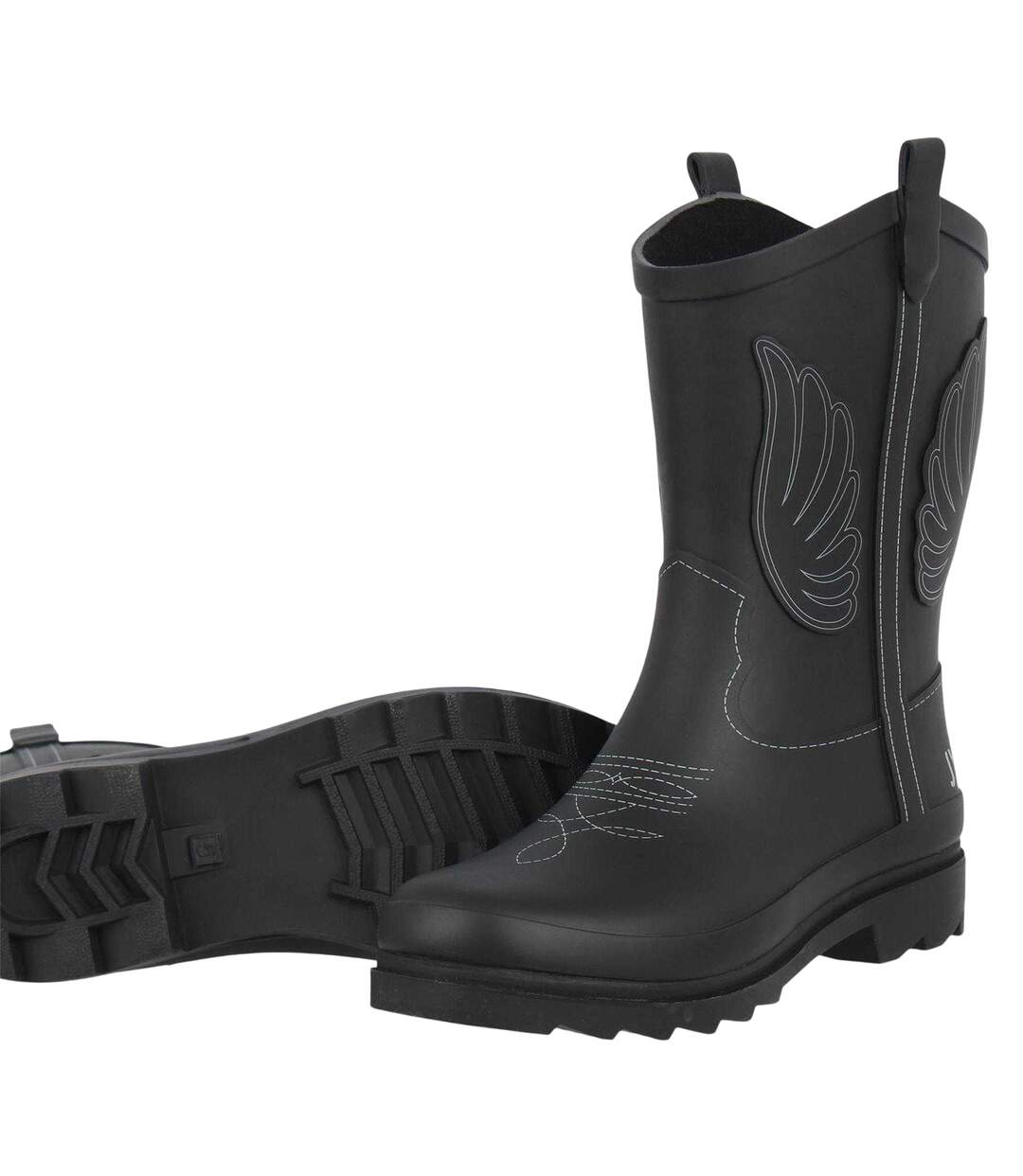 Bottes De Pluie Femme Noir Jack Wills-4