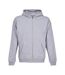 Unisex Adult Jelo Full Zip Hoodie Grey Marl SOLS-1