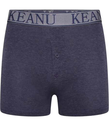 Boxers Motif/style Uni Homme Bleu Keanu