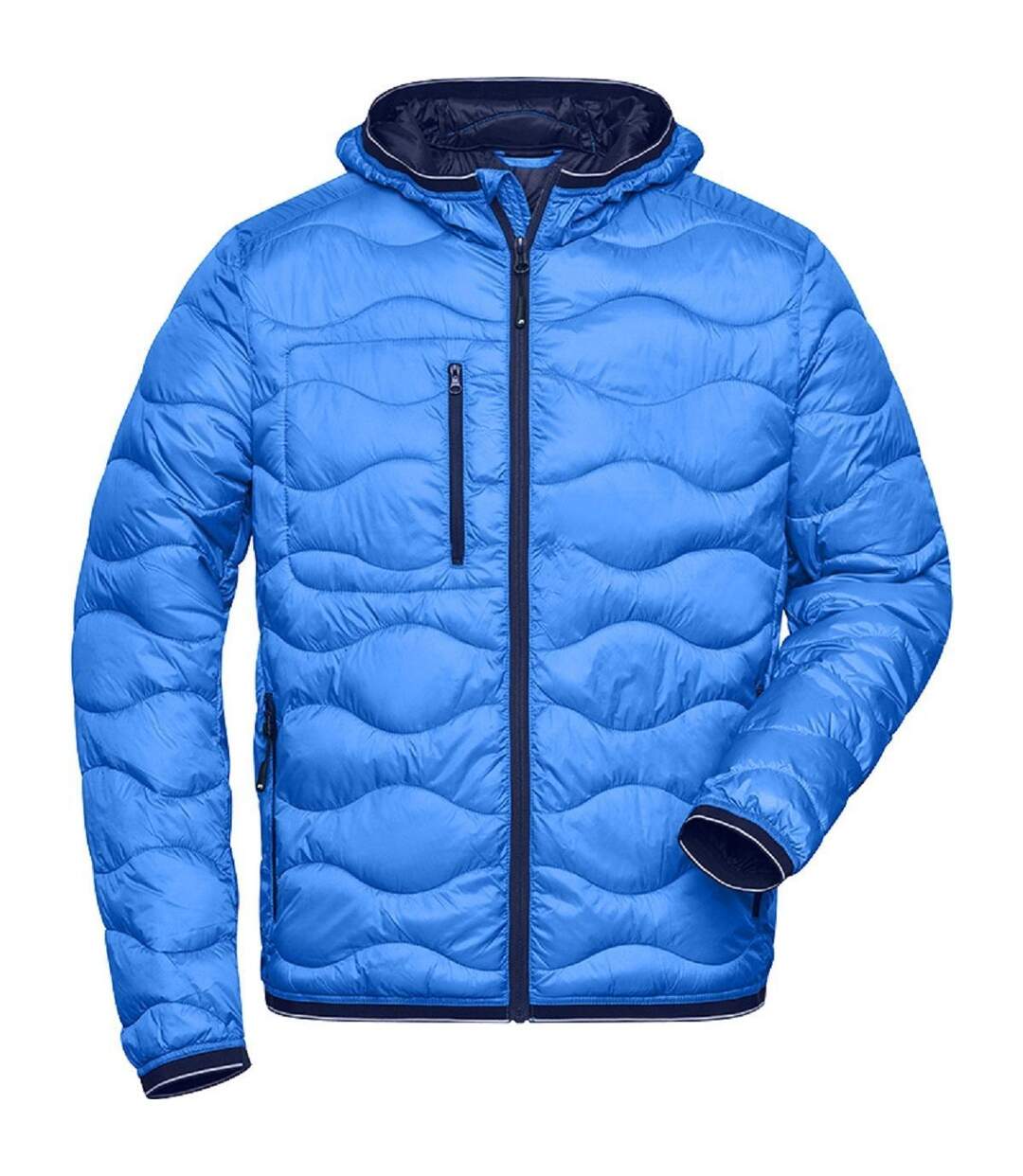 Veste hiver doudoune homme - JN1156 - bleu