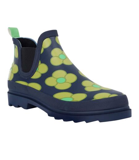 Bottes de pluie orla kiely femme bleu marine Regatta