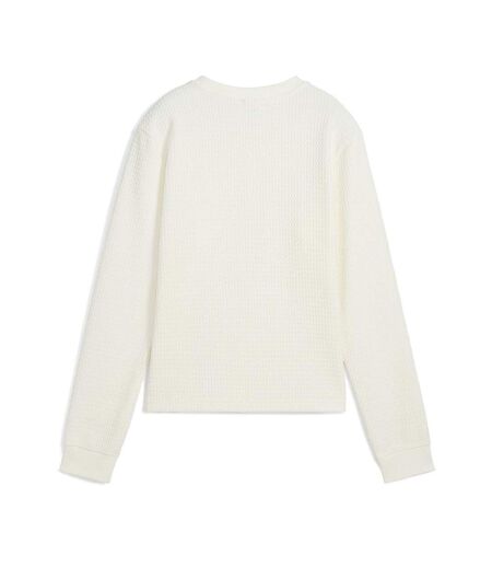 Pull blanc femme puma boulder
