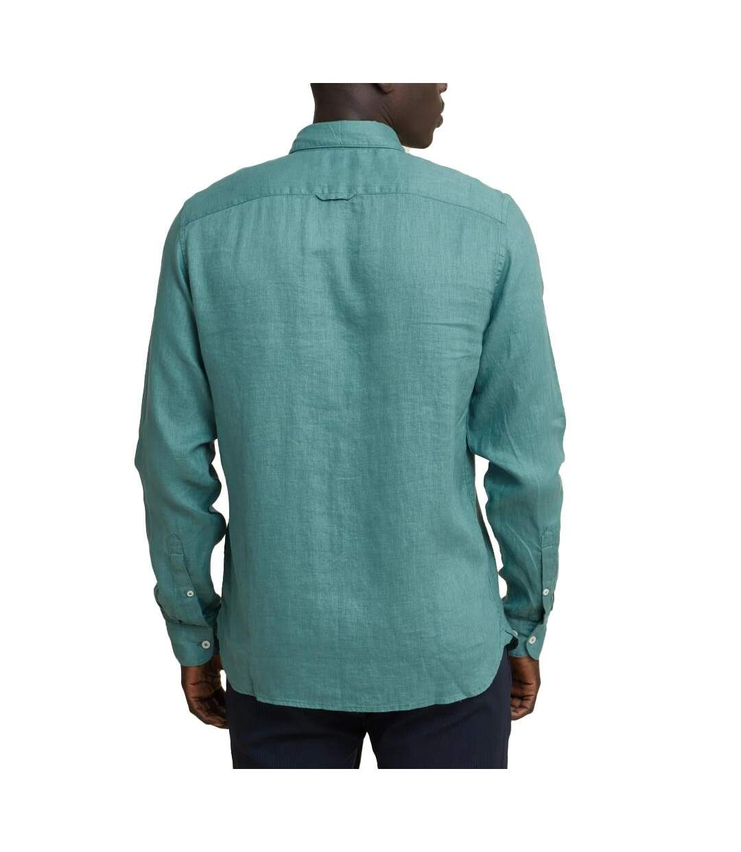 Chemise bleu homme timberland linen - xl-2