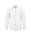 Mens Plain Cotton Blend Shirt White Firetrap-1
