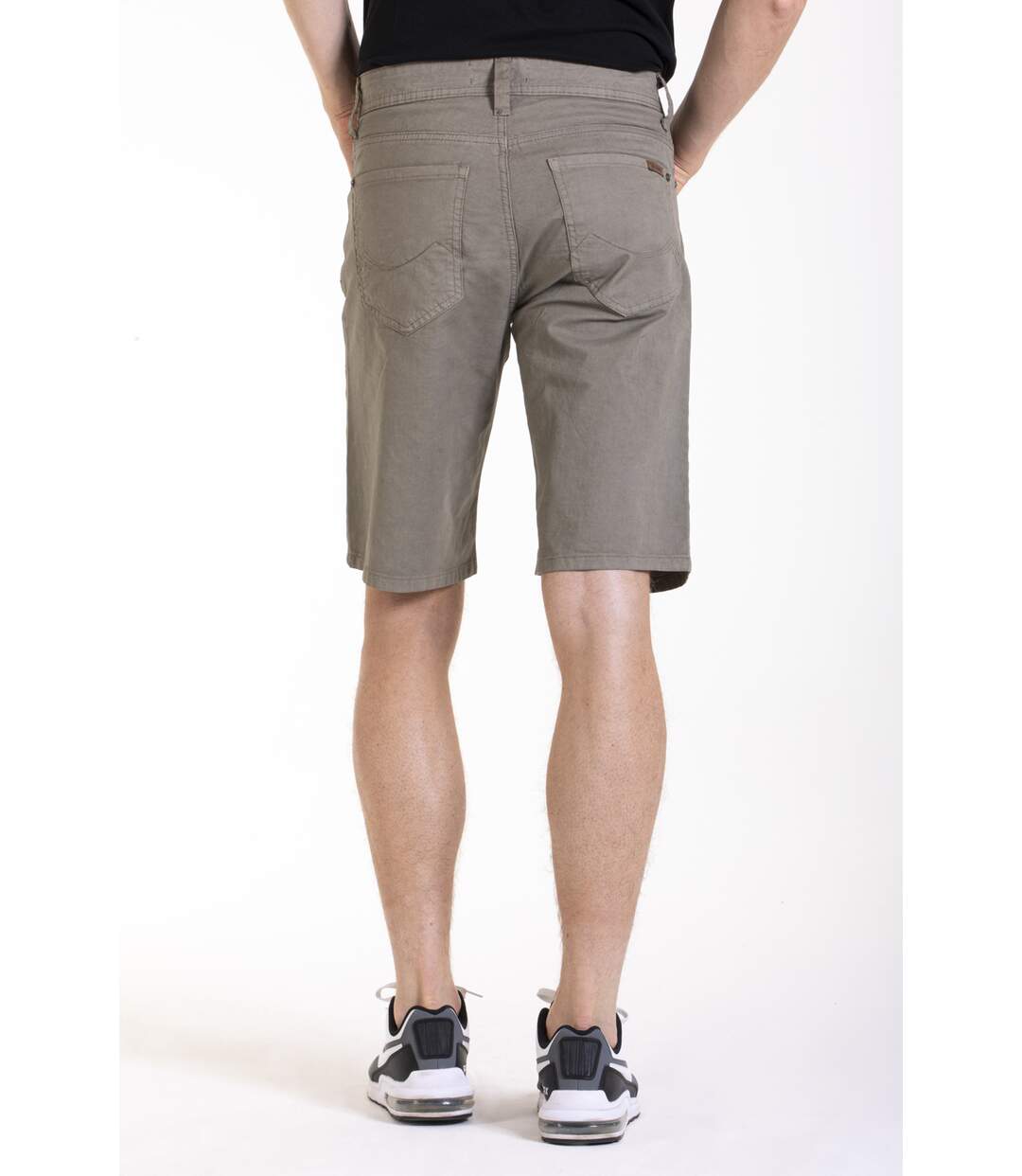 Bermuda coupe droite relax toile coton GENESYX-2