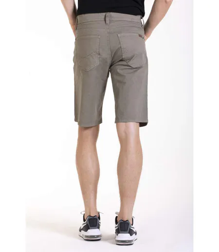 Bermuda coupe droite relax toile coton GENESYX