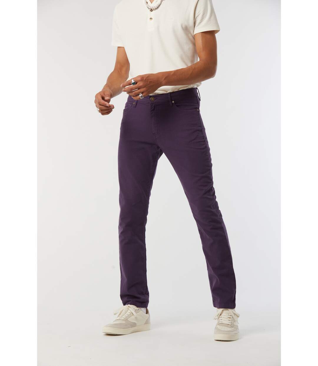 Pantalon coton straight LC126ZP 9803