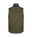 Mens faversham fleece body warmer dark khaki Regatta