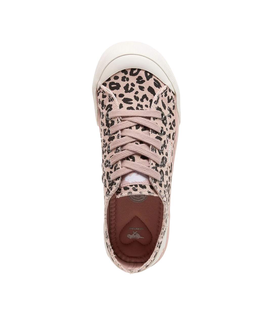 Tennis À Lacets Motif/style Imprimé Léopard Jazzin Femme Rose Léopard Rocket Dog-4