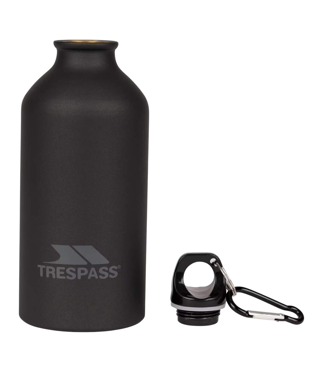 Gourde Avec Mousqueton 500 Ml Swig Taille Unique Noir Mat Trespass-4