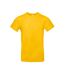 Tee-shirt B&c Mens #e190 Jaune Foncé B And C-1