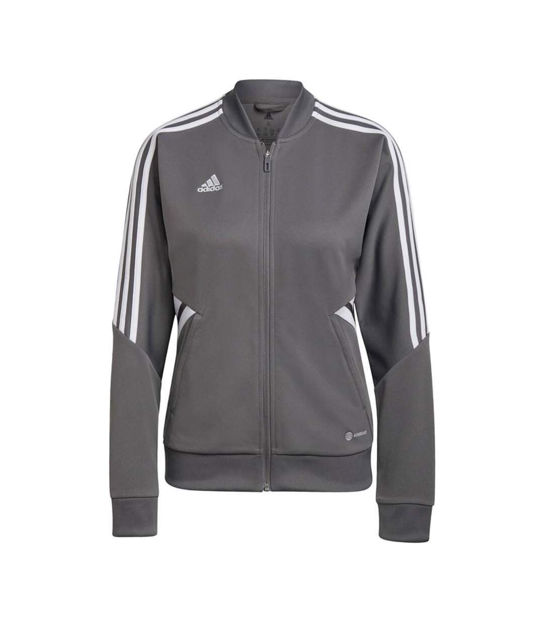 Veste De Survêtement Condivo Femme Gris Argenté Adidas-2