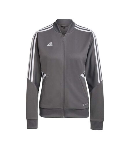 Veste De Survêtement Condivo Femme Gris Argenté Adidas