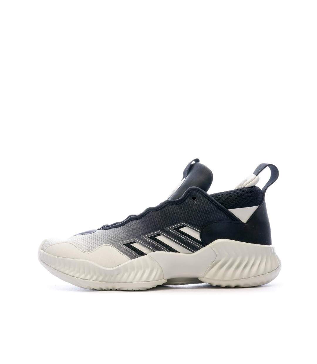 Baskets noir/blanc homme adidas court vision 3-1
