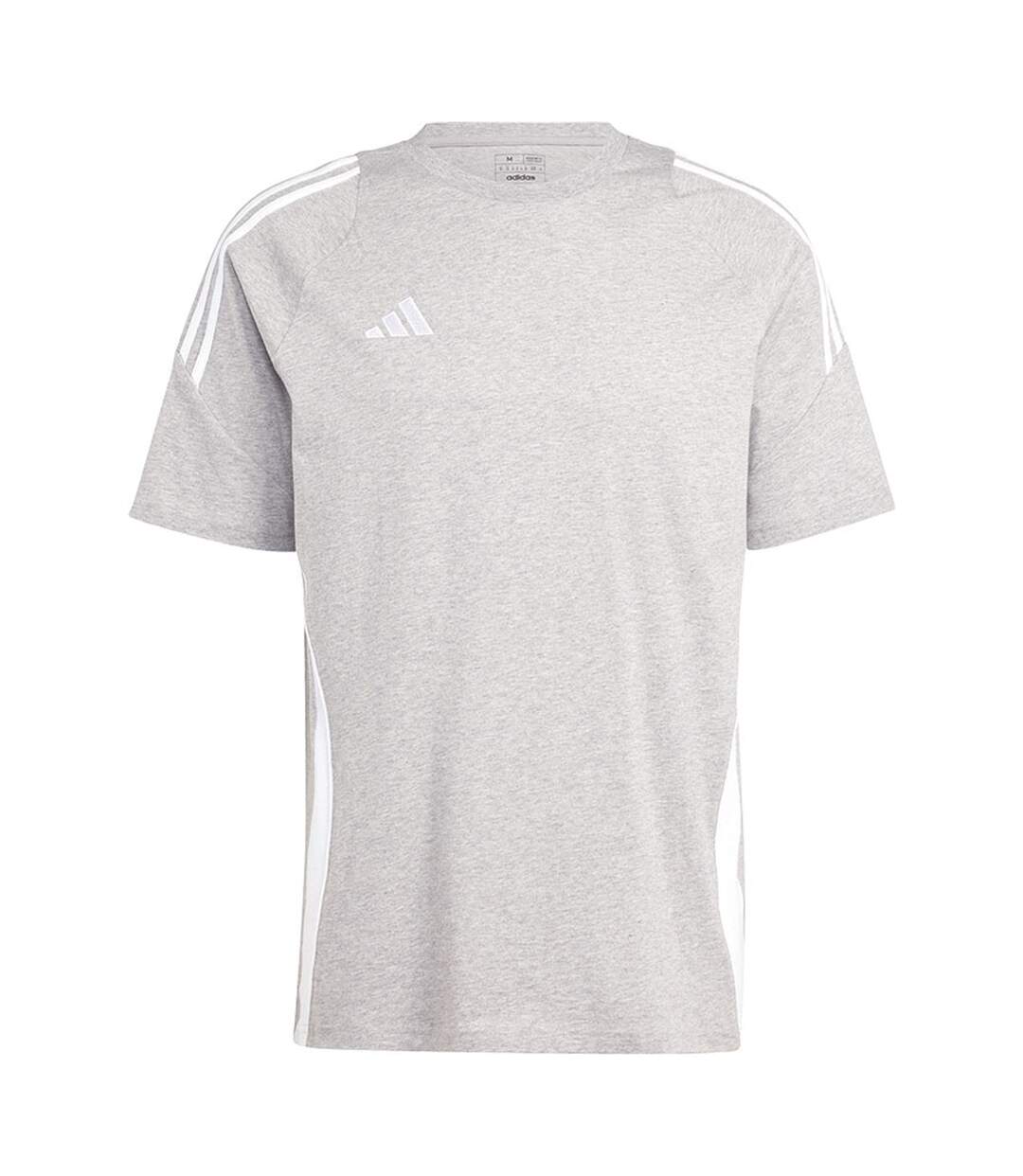 T-shirt Tiro Homme Gris Adidas-2