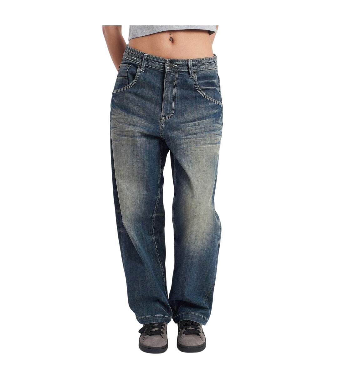 Jean Rag Bleacher Big Adulte Bleu The Ragged Priest-1