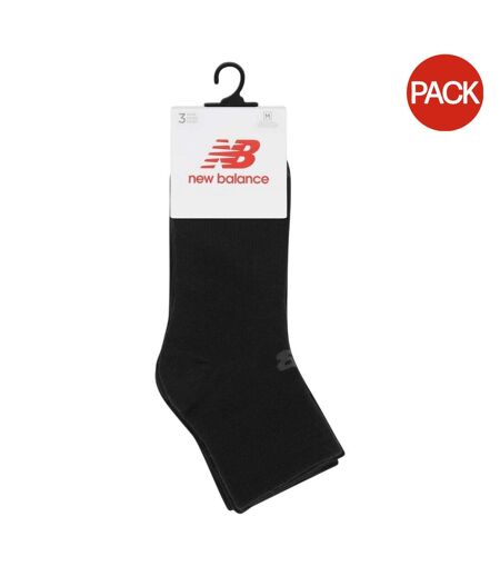Lot De 3  Socquettes Homme Noir New Balance