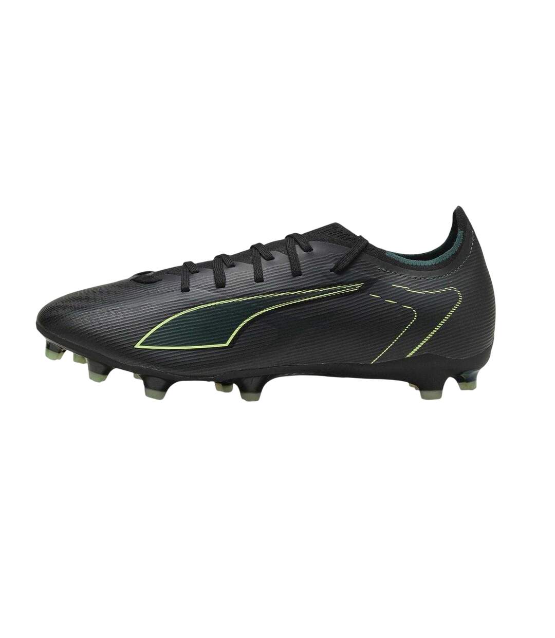 Mens Ultra 6 Match Firm Ground Football Boots  Black Puma-2