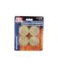 Feltgard round pads 38mm 8pk one size one colour Universal Textiles-1