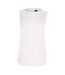 Blouse Sans Manches Femme Blanc Boss-1