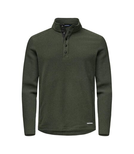 Haut Polaire Hunts Point Homme Vert Kaki Cutter & Buck