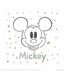 Disney - Imprimé M IS FOR MICKEY (Blanc) (40 cm x 40 cm) - UTPM5349