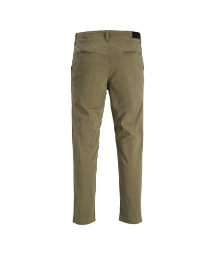 Pantalon chino kaki homme jack & jones tace - w31-l32