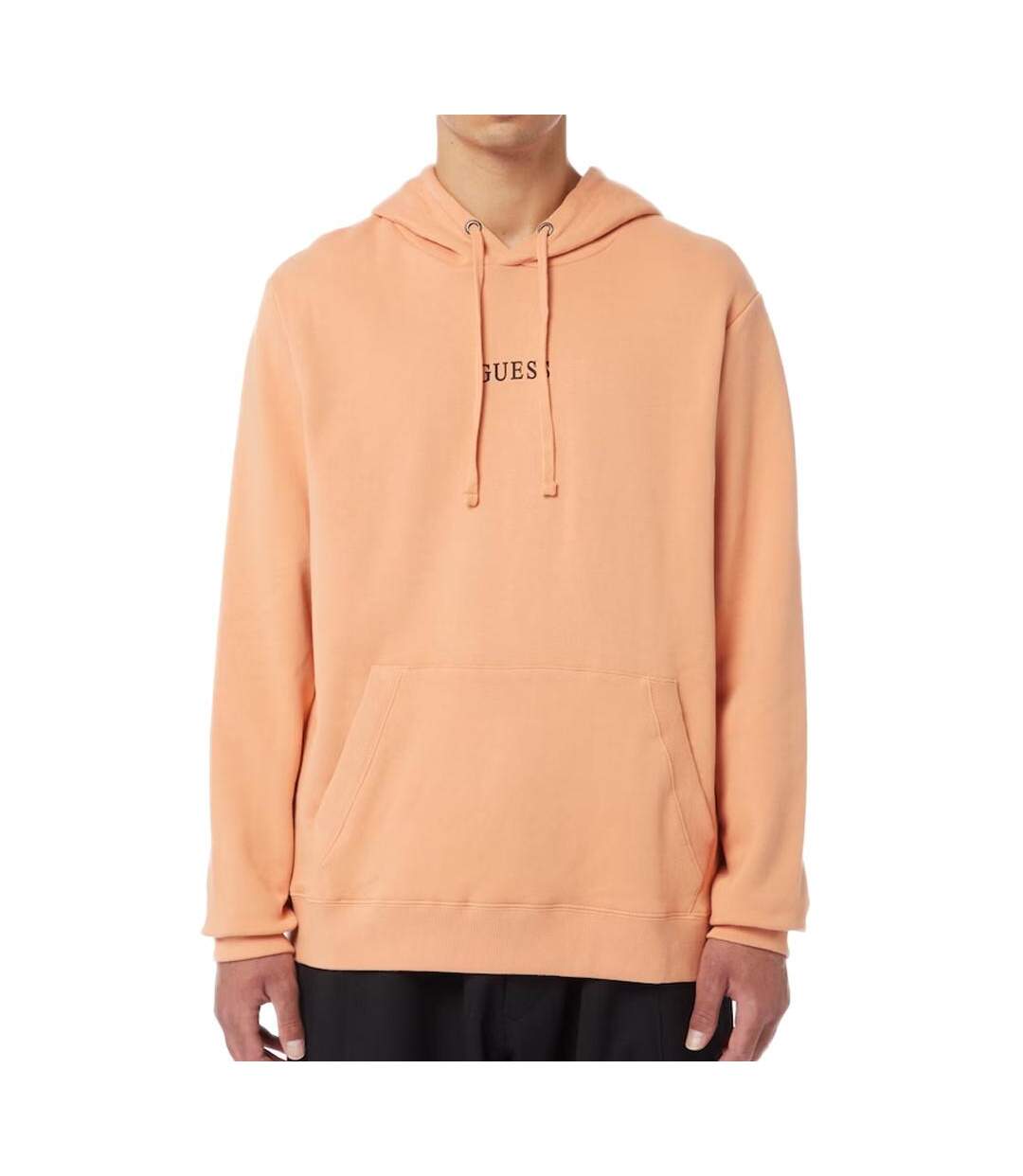 Sweat à Capuche Orange clair Homme Guess Roy - L-1