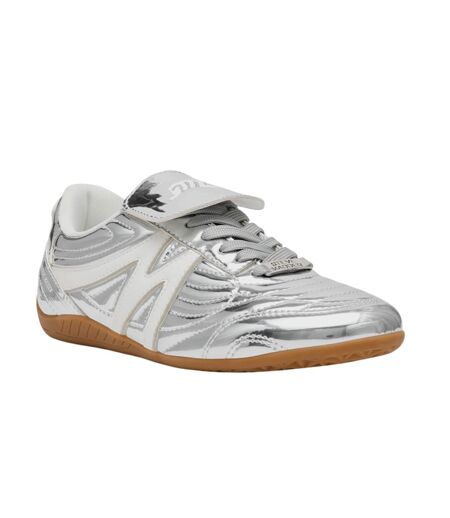 Baskets Motif/style Métallisé Femme Argenté Steve Madden