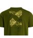 T-shirt Foundation Homme Kaki Sombre The North Face-3