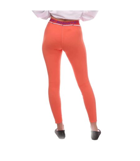 Legging Athl Femme Corail Off White
