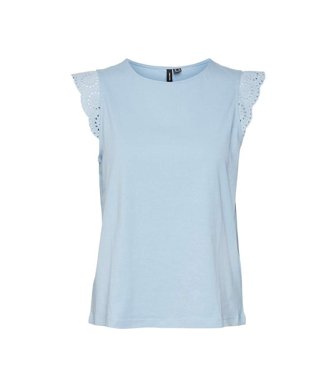 T-Shirt Bleu Femme Vero Moda Memily - L-1