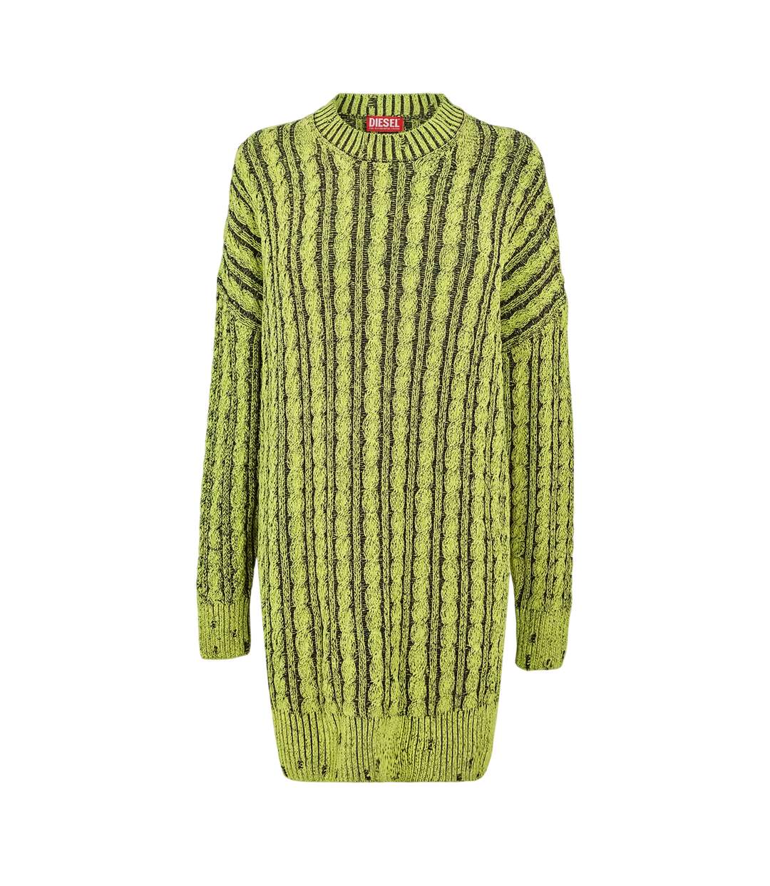 Robe Pull Pantse Maglia Femme Vert Diesel-2