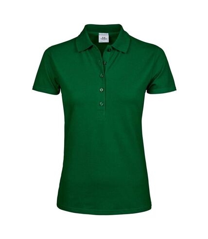 Polo manches courtes - Femme - 145 - vert forêt