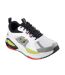 Baskets Motif/style Maille Monochrome Homme Blanc Vert Noir Skechers-1