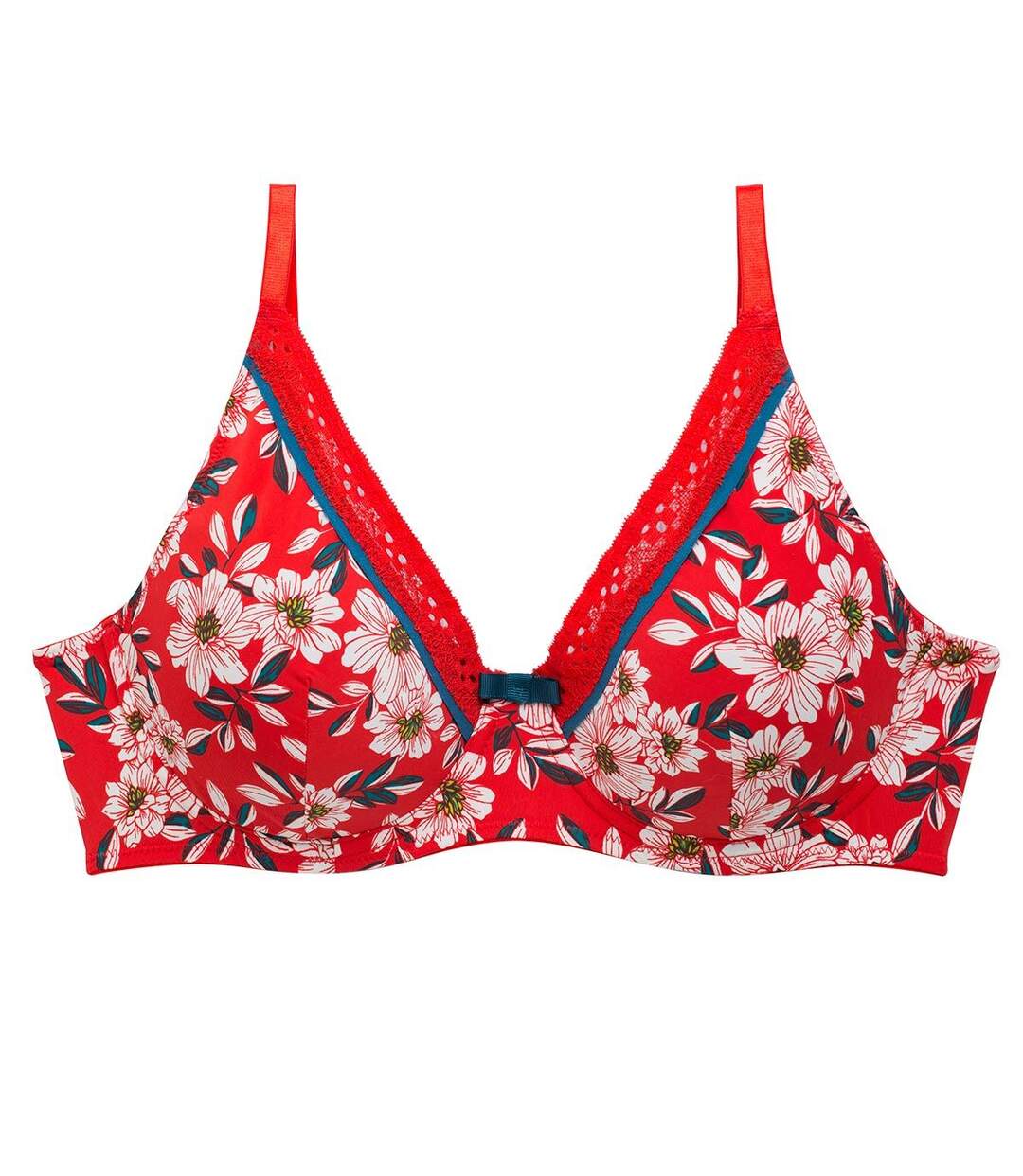 Soutien-gorge grand maintien rouge Incendie