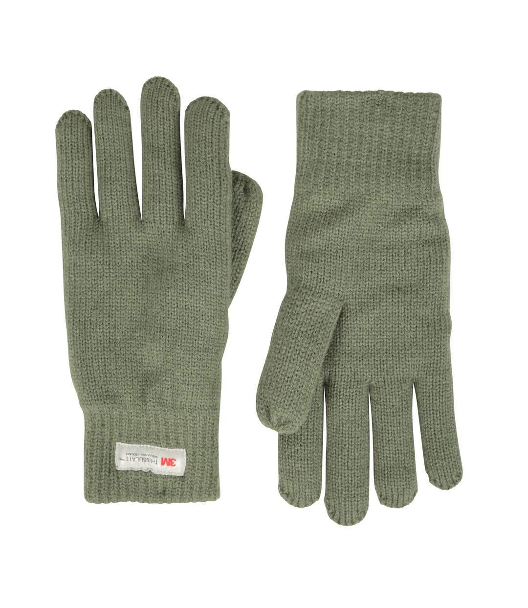 Ensemble bonnet et gants femme vert Mountain Warehouse