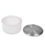 Bougie Parfumée Verrine Tropical Fresh 13cm Linge Frais-1