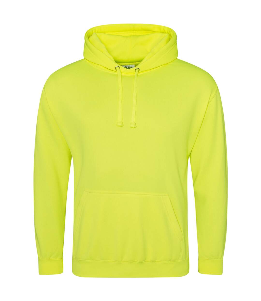 Sweat à capuche electric homme jaune vif Awdis-1