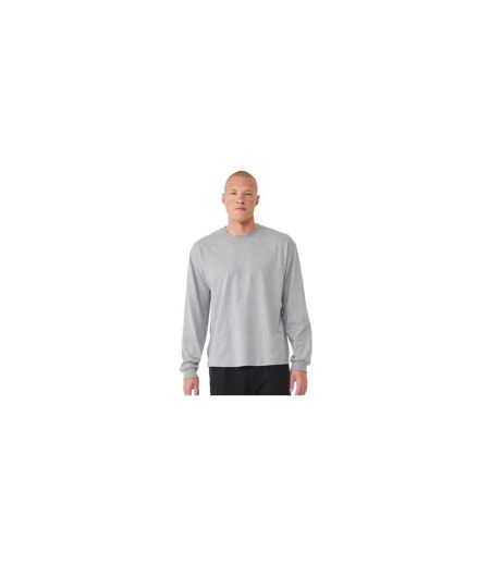 Unisex Adult Heavyweight Boxy Long-sleeved T-shirt Athletic Heather Bella + Canvas