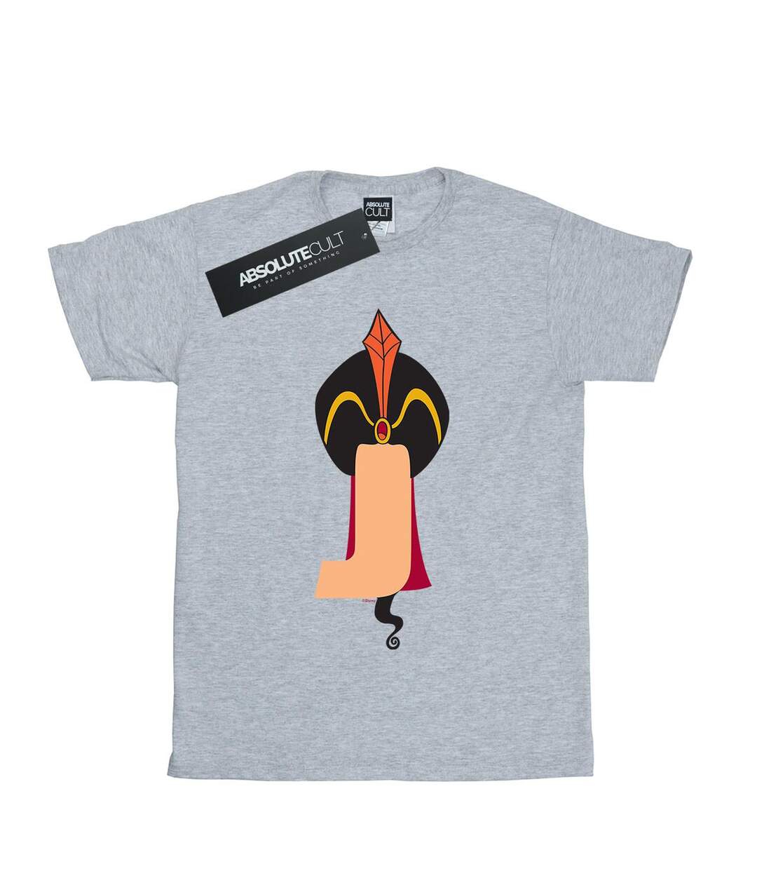 Disney - T-shirt ALPHABET J IS FOR JAFAR - Femme (Gris chiné) - UTBI16844-1