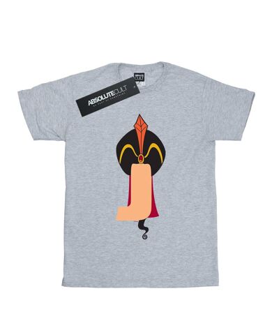 Disney - T-shirt ALPHABET J IS FOR JAFAR - Femme (Gris chiné) - UTBI16844
