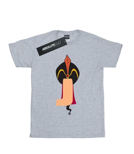 Disney - T-shirt ALPHABET J IS FOR JAFAR - Femme (Gris chiné) - UTBI16844