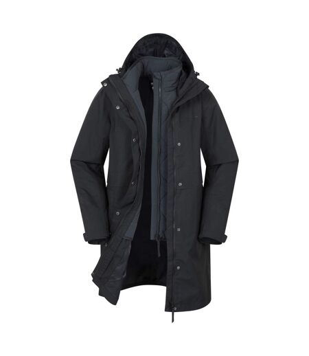 Veste Imperméable Luna Femme Noir Mountain Warehouse