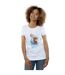 Disney Femme/Ladies Frozen Elsa and Anna Sisters Cotton T-Shirt (Blanc) - UTBI48120-2